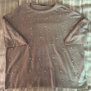 Zara short sleeve sweater